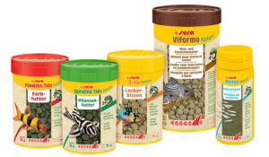 Sera : nouvelle gamme Nature pour les aliments en pastilles et aliments d'élevage