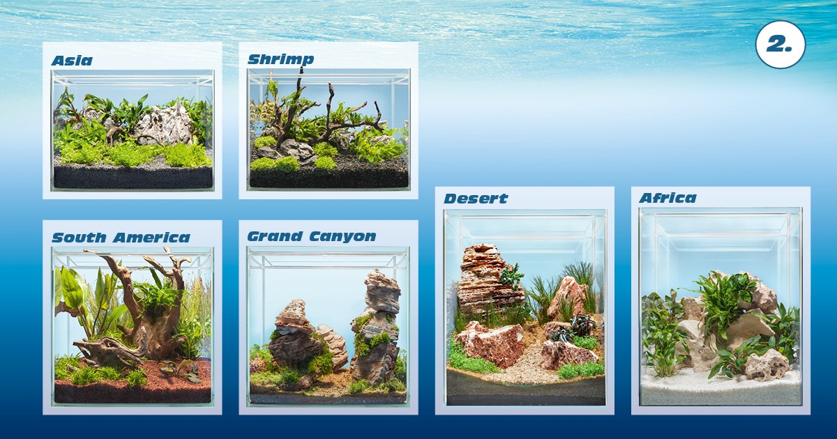 sera Hardscape Scaper Cube Africa für 48 bis 80 Liter Aquarium, optim